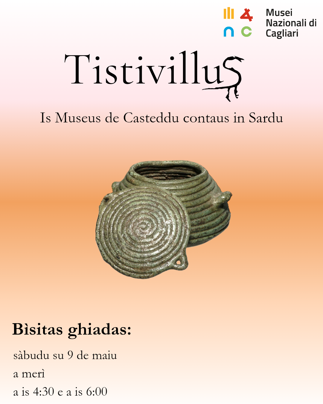 Tistivillus - visite guidate in lingua sarda 9 maggio